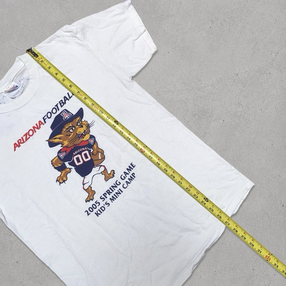 Vintage Arizona Wildcats Football 2005 Spring Game T Shirt Signed Size M - Picture 5 of 7